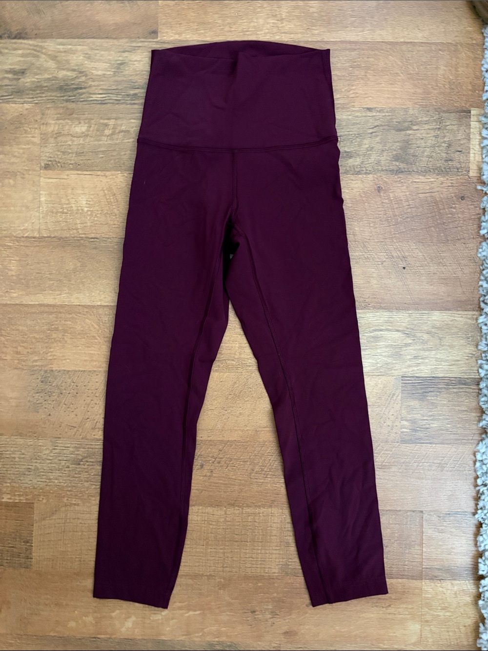 lululemon athletica Burgundy High-Rise Leggings